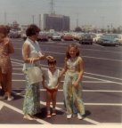 1968-08: Bobbie, Alan and Lori Foley at Disneyland