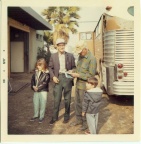 1969-01: Lori, Emerson Morgan, Ray (Grandpa), and Alan Foley