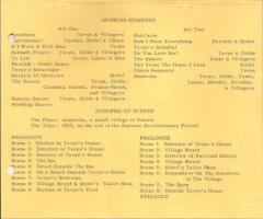 1975-07-29: Fiddler on the Roof program (3)