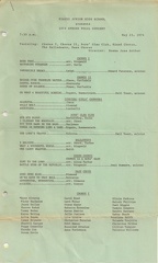 1974-05-23: RJHS Spring Vocal Concert, page 1